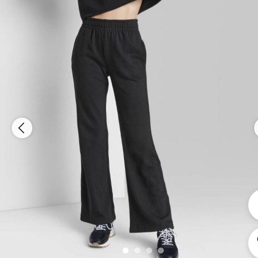 Wild Fable Black Flare Sweatpants, Size XS